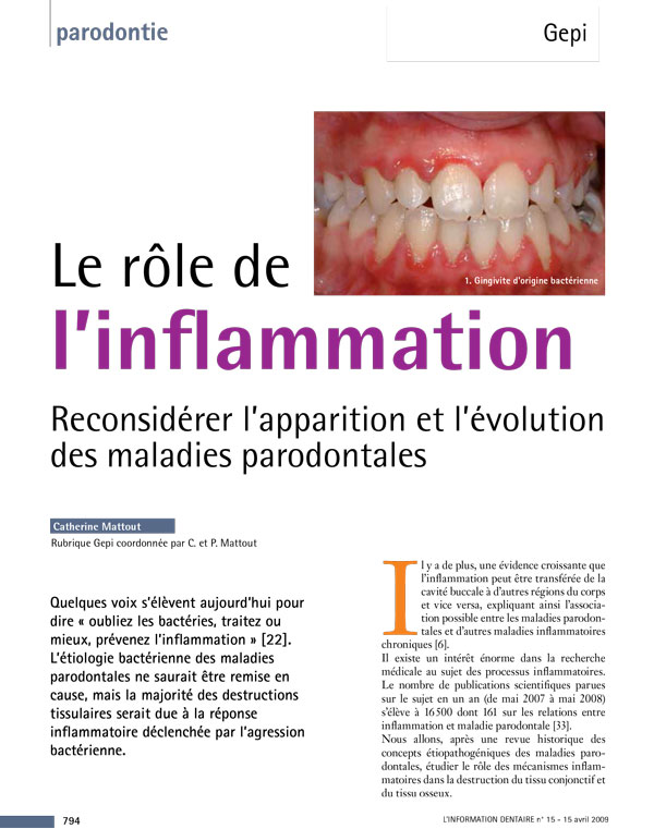 Parodontologie Marseille Cabinet Mattout